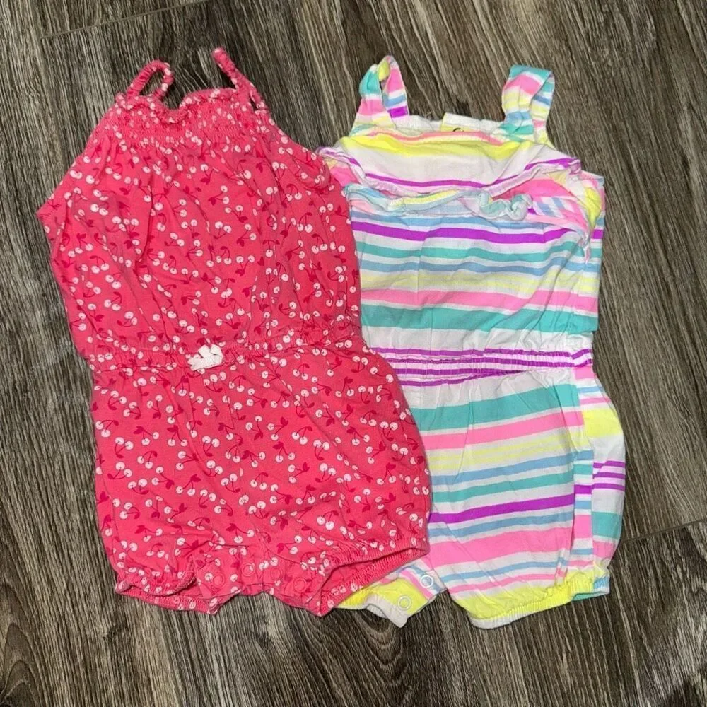 Carter's 12m Romper Bundle